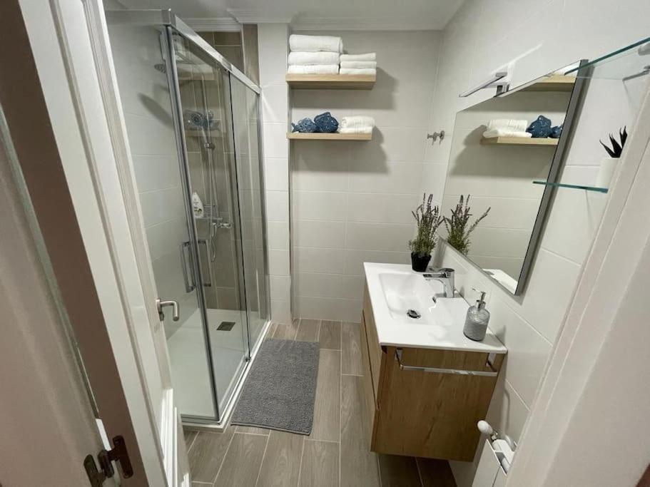 Apartamento Entrebateas Aldán Esterno foto